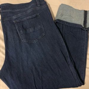Cropped jeans
